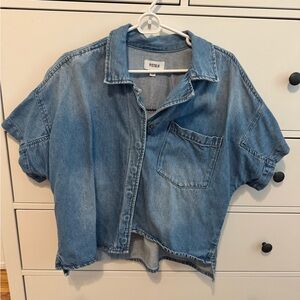 Pistola Short Sleeved Denim Jacket